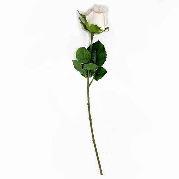 Rosa Solitário Galho Flor Artificial (46cm) - Imagem 9