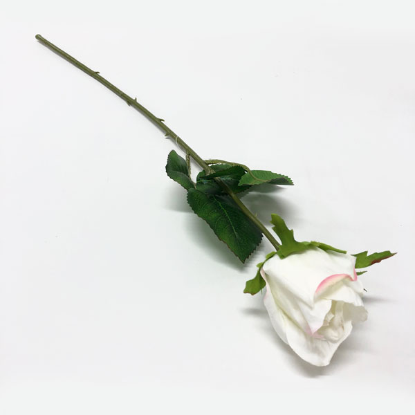 Rosa Solitário Galho Flor Artificial (46cm) - Imagem 10