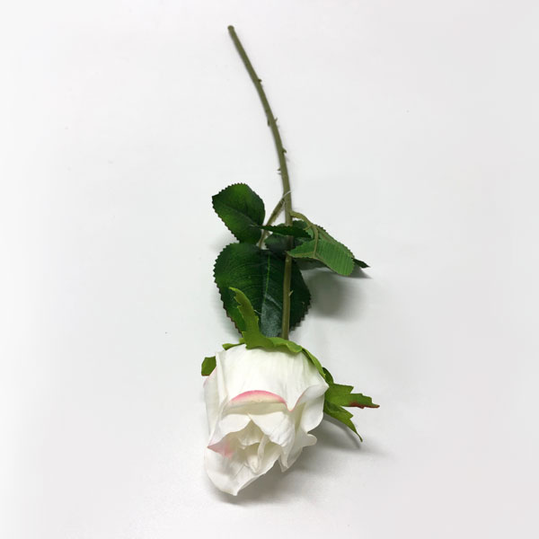 Rosa Solitário Galho Flor Artificial (46cm) - Imagem 11