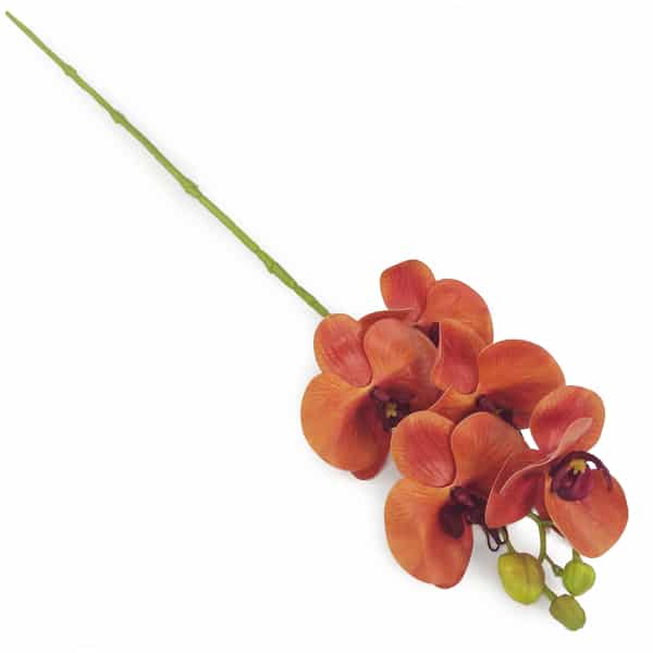 Orquídea Borboleta Galho Flor Artificial (70cm) - Imagem 39