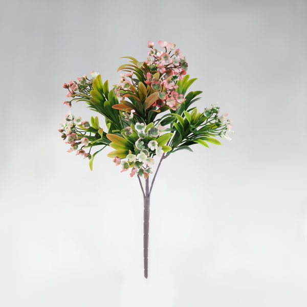 Trevo com Folha 5H Folhagem Artificial (34cm) - Imagem 4