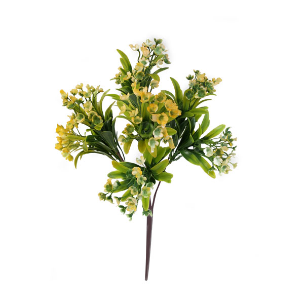 Trevo com Folha 5H Folhagem Artificial (34cm) - Imagem 3
