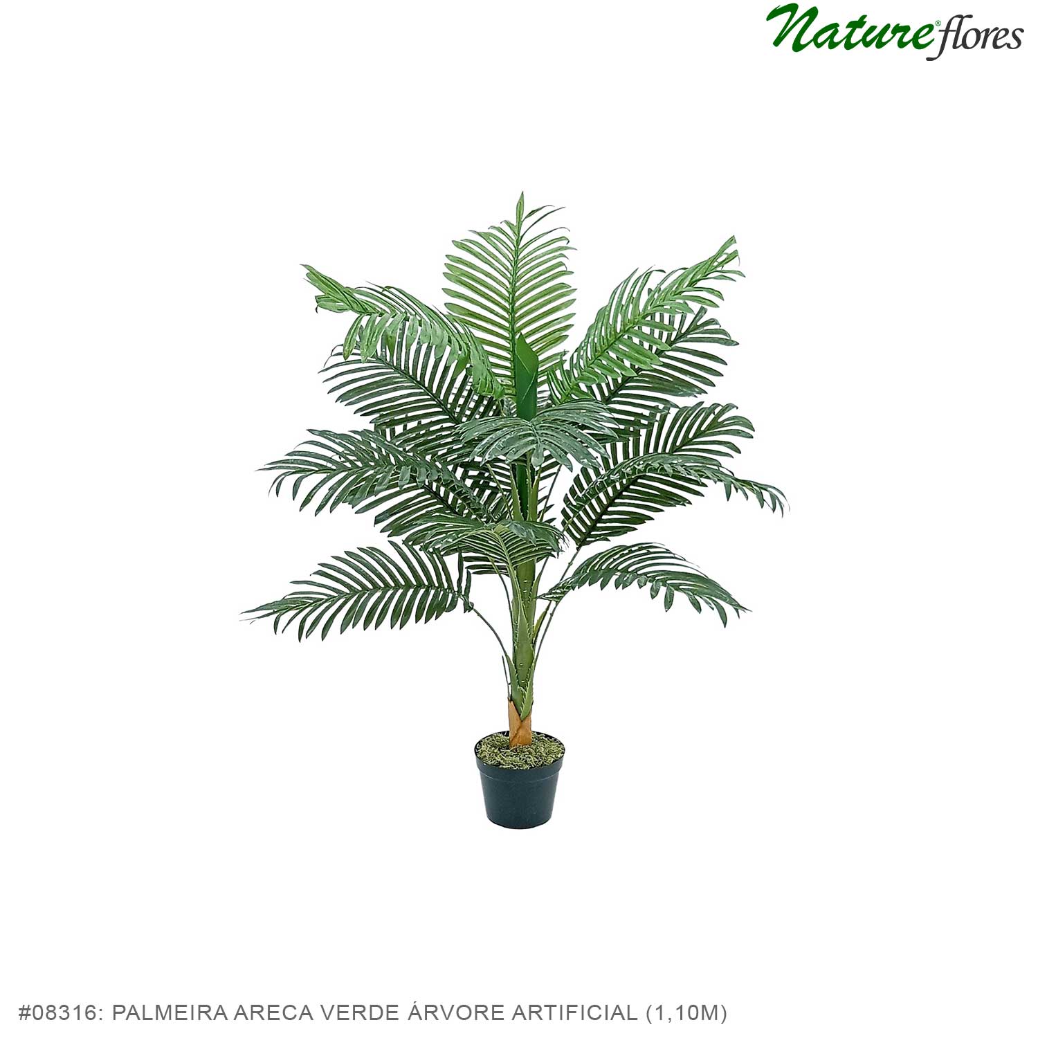 Palmeira Areca Verde Árvore Artificial