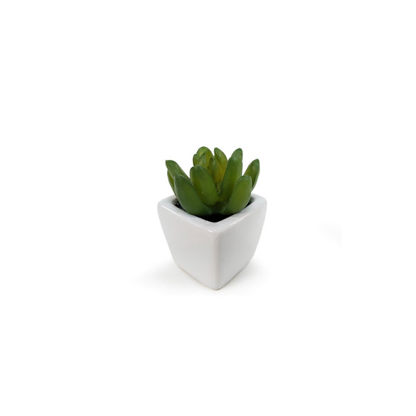Suculenta Artificial em Vasinho de Cerâmica (7-10cm) - Imagem 22
