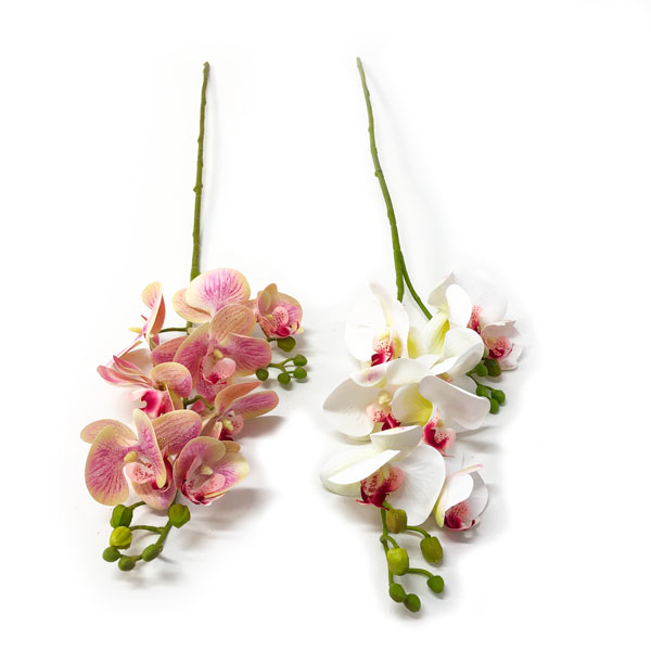 Orquídea Borboleta 3D 8FL Flor Artificial (80cm) - Imagem 10
