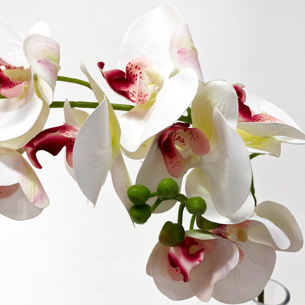 Orquídea Borboleta 3D 8FL Flor Artificial (80cm) - Imagem 13