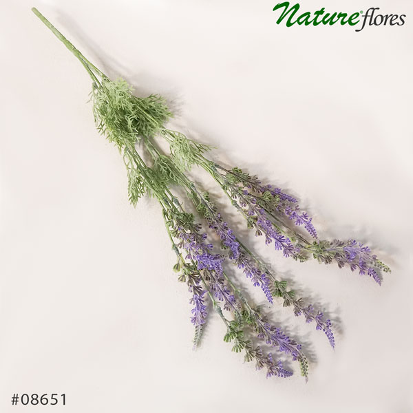 Lavanda Silvestre Buquê Flor Artificial 5H (50cm) - Imagem 12