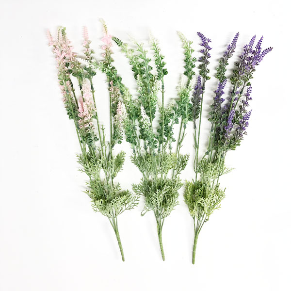 Lavanda Silvestre Buquê Flor Artificial 5H (50cm) - Imagem 7