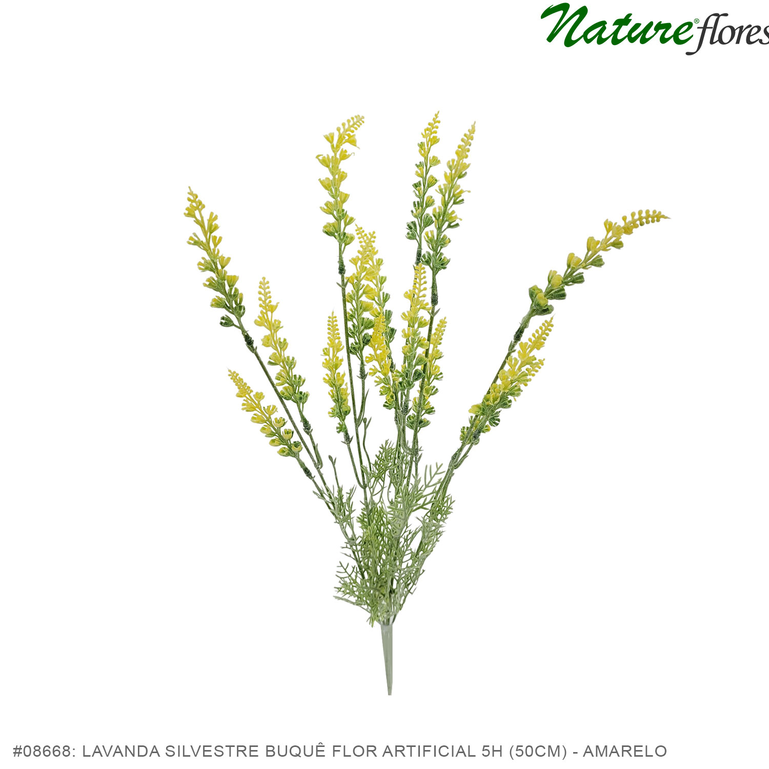 Lavanda Silvestre Buquê Flor Artificial 5H (50cm) - Imagem 18