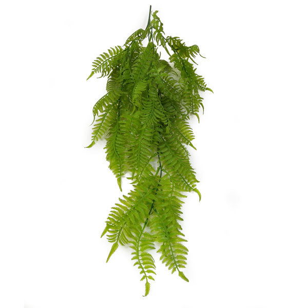 Samambaia Crespa Folhagem Pendente Artificial (80cm) - Imagem 12