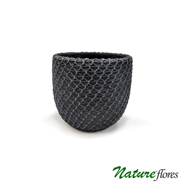 Coleção Renda Preto Vaso de Cimento - Imagem 6