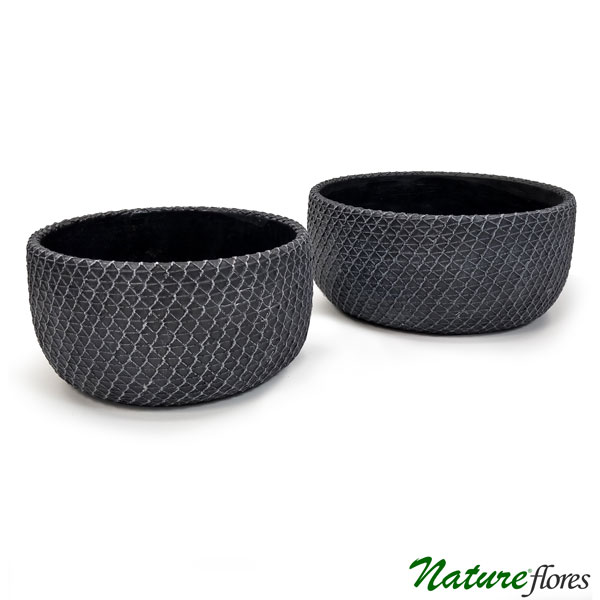 Coleção Renda Preto Vaso de Cimento - Imagem 10