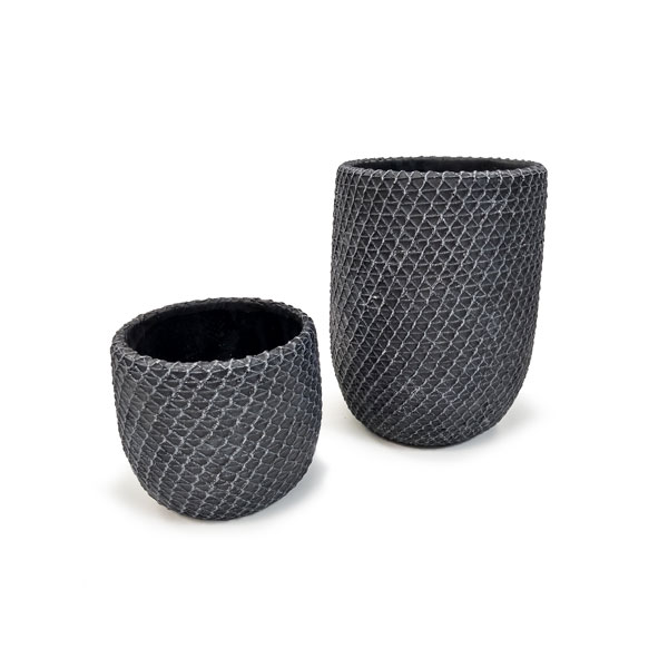 Coleção Renda Preto Vaso de Cimento - Imagem 22