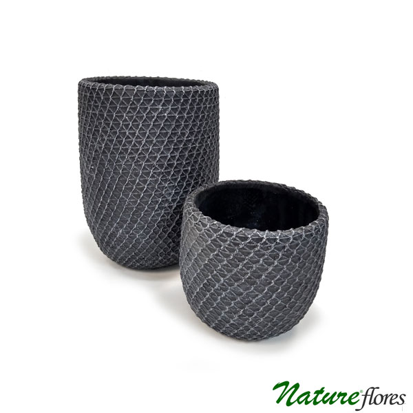 Coleção Renda Preto Vaso de Cimento - Imagem 23
