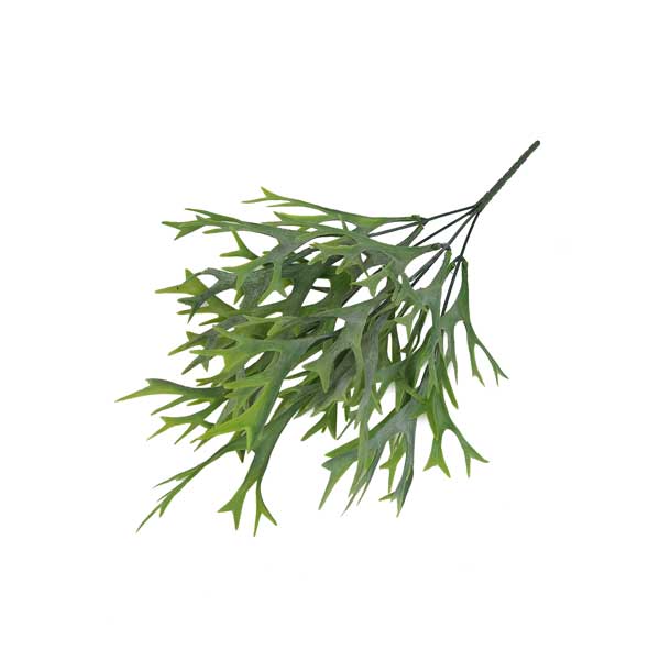 Chifre de Veado Verde Folhagem Artificial 5H (37cm) - Imagem 2