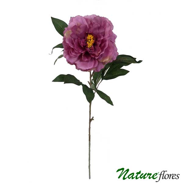 Peônia Galho de Flor Artificial (80cm) - Imagem 5