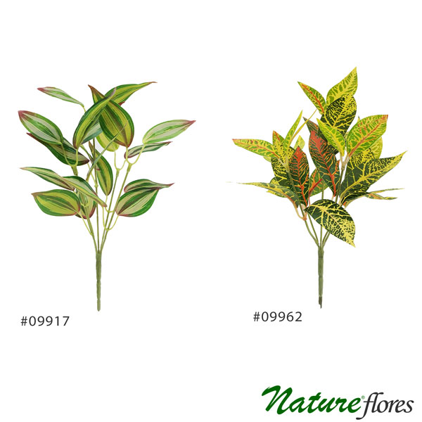 Jardim Vertical Folhagem Artificial 5H 20F (28cm) - Imagem 7