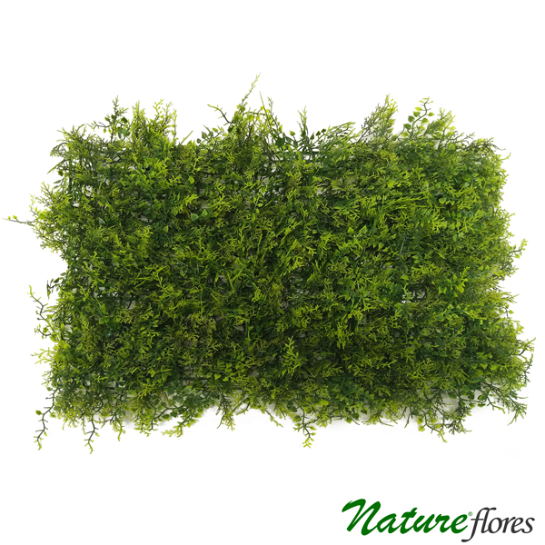 Tapete Folhagem Samambaia Jardim Vertical Artificial (60x40cm)