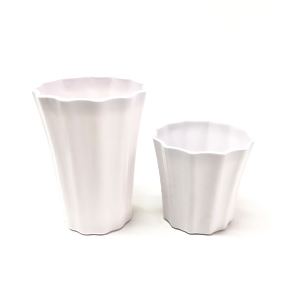Vaso Poli Branco Jar - Imagem 7