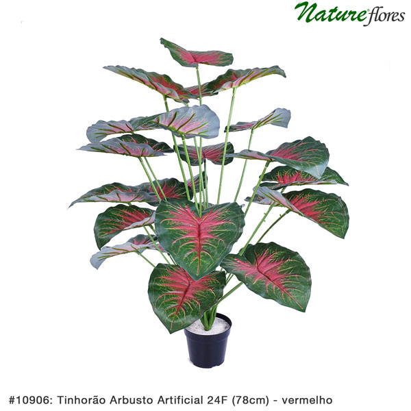 Tinhorão Arbusto Artificial 24F (80cm) - Imagem 4