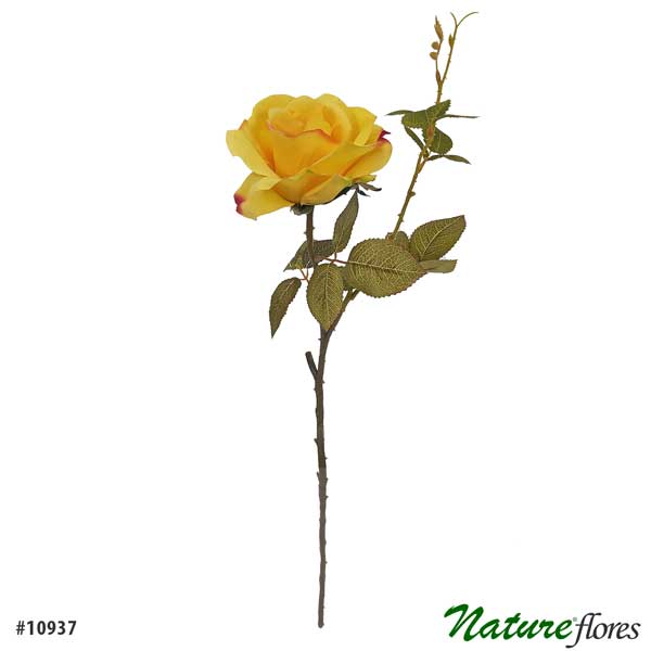 Rosa Clássica Galho Artificial (71cm) - Imagem 3
