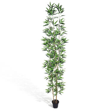 Bambu Áurea Verde 3 hastes Árvore Semi-Artificial
