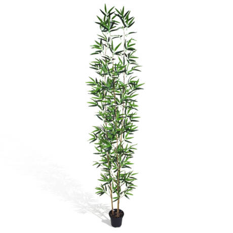 Bambu Áurea Verde 3 hastes Árvore Semi-Artificial