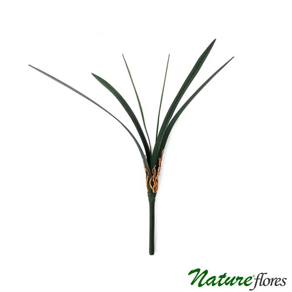 Folha de Orquídea Oncidium Artificial 6F (50cm) - Imagem 3