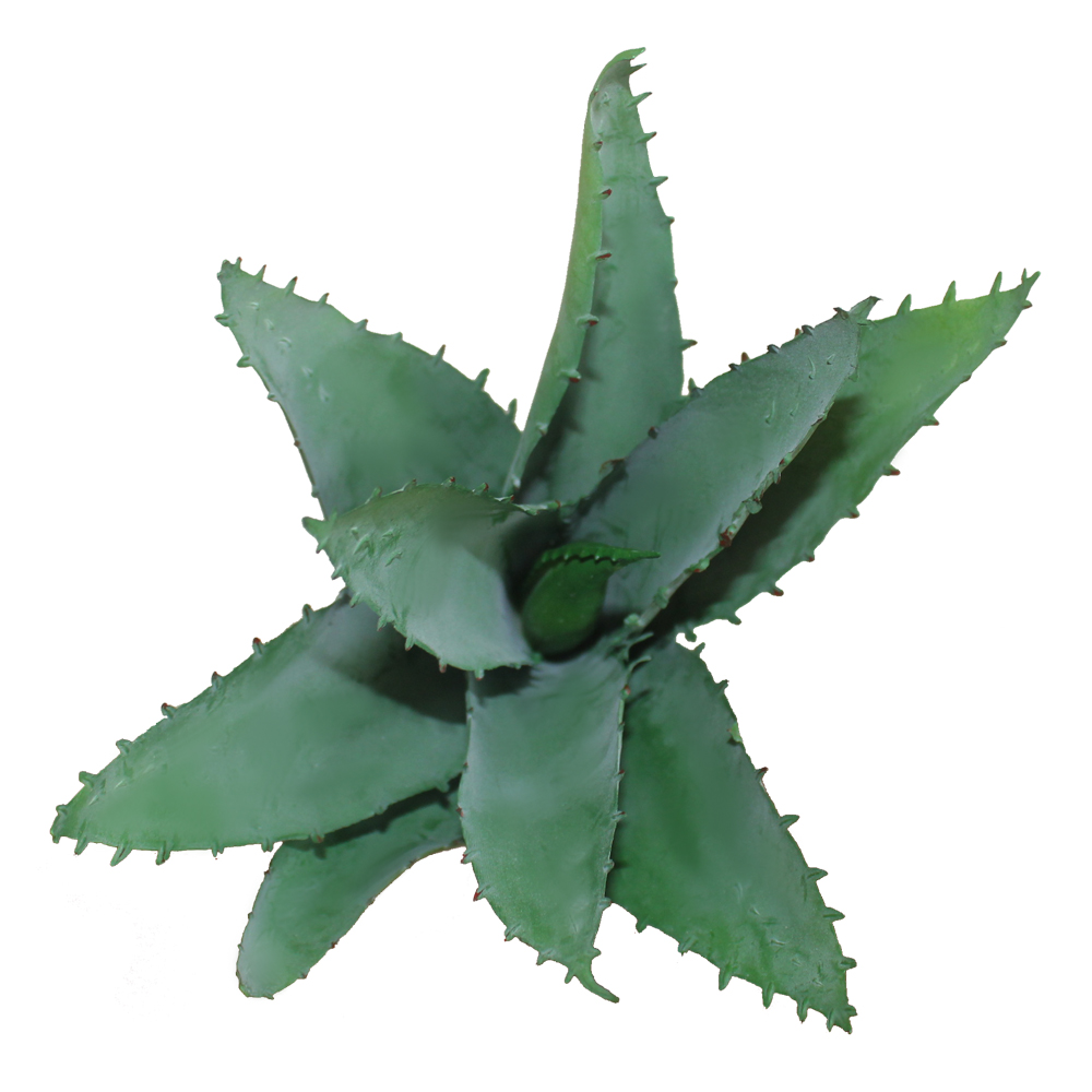 Aloe Vera Suculenta Artificial (28cm) - Imagem 2
