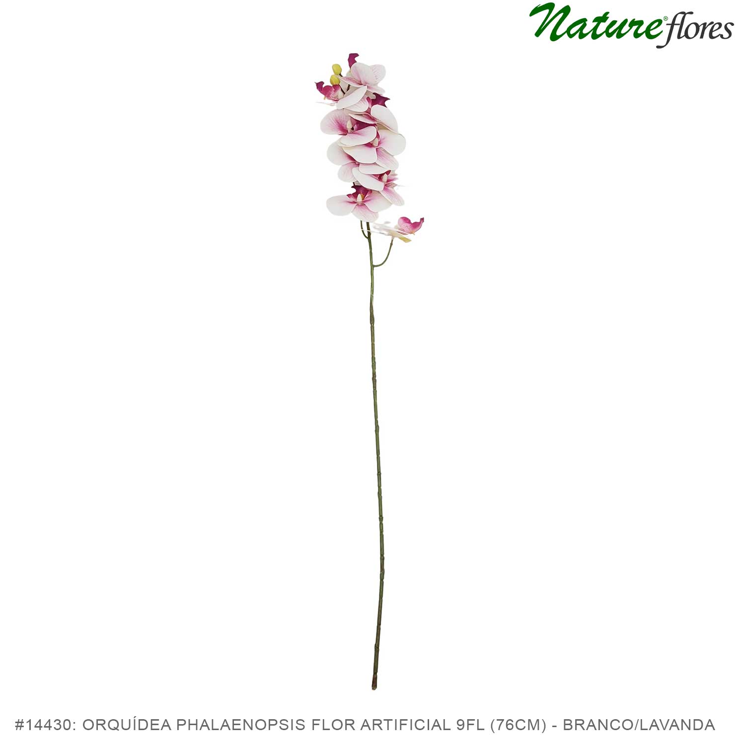 Orquídea Phalaenopsis Flor Artificial 9FL (76cm) - Imagem 9