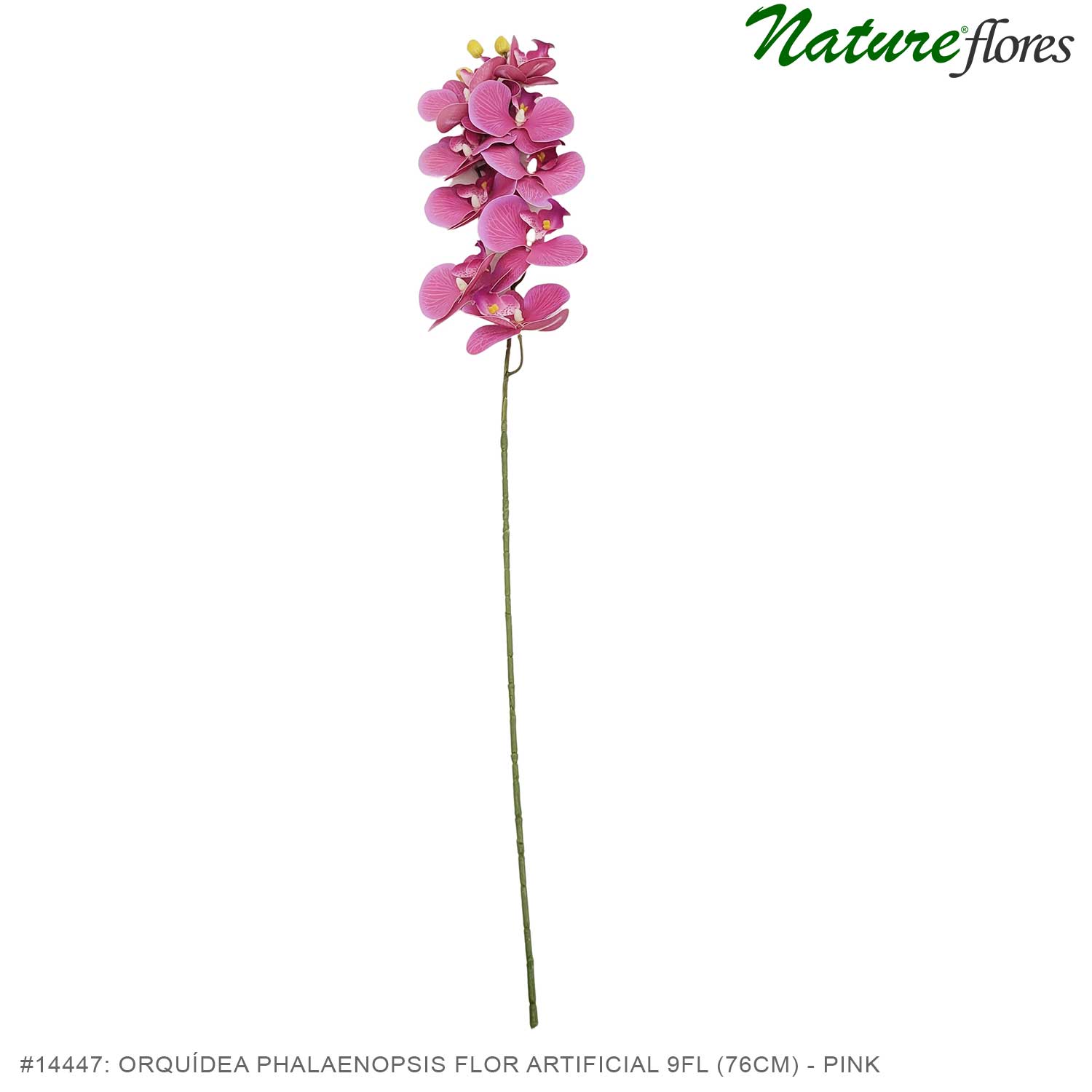 Orquídea Phalaenopsis Flor Artificial 9FL (76cm) - Imagem 11