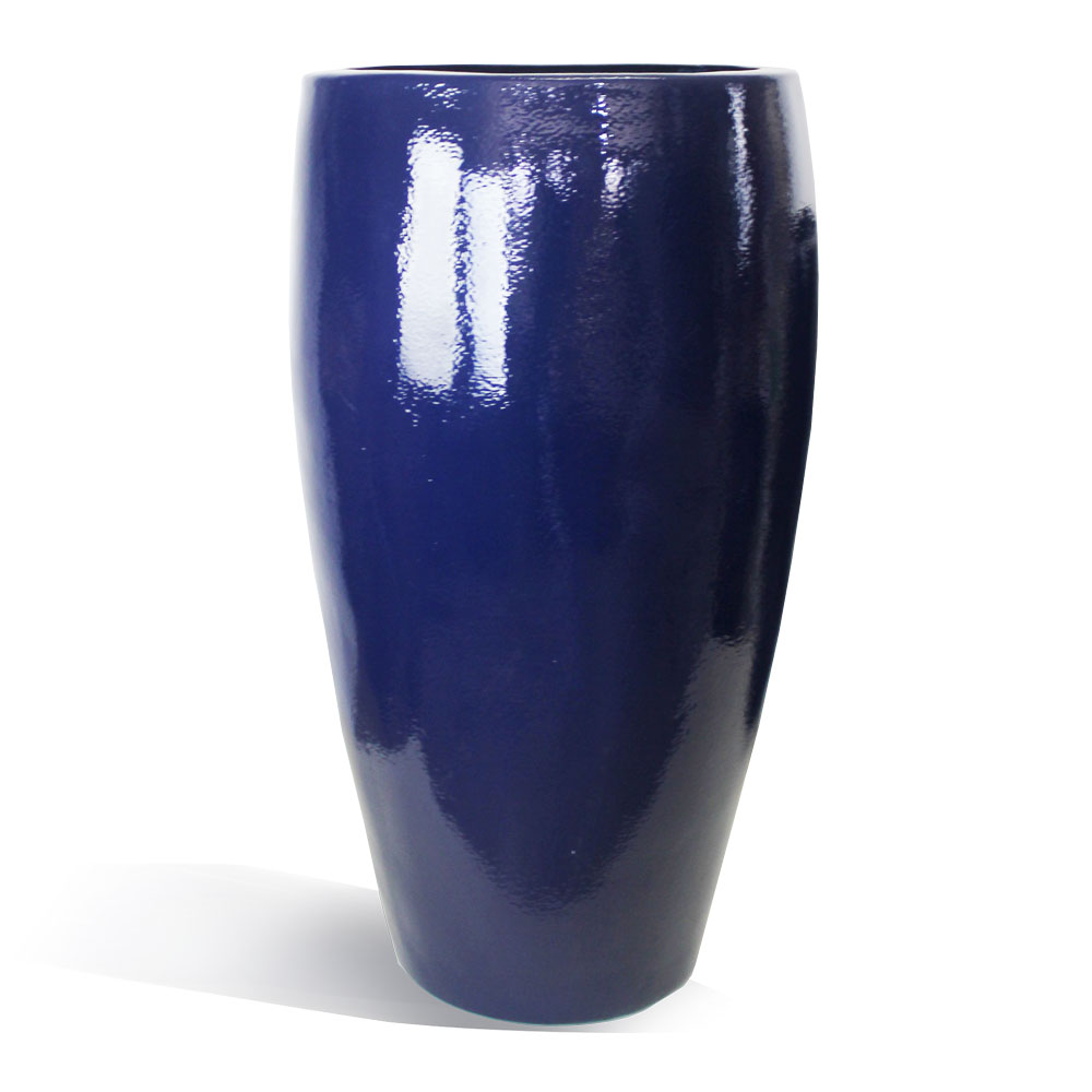 Vaso Esmaltado Fibra Jardim - azul riviera - Imagem 12