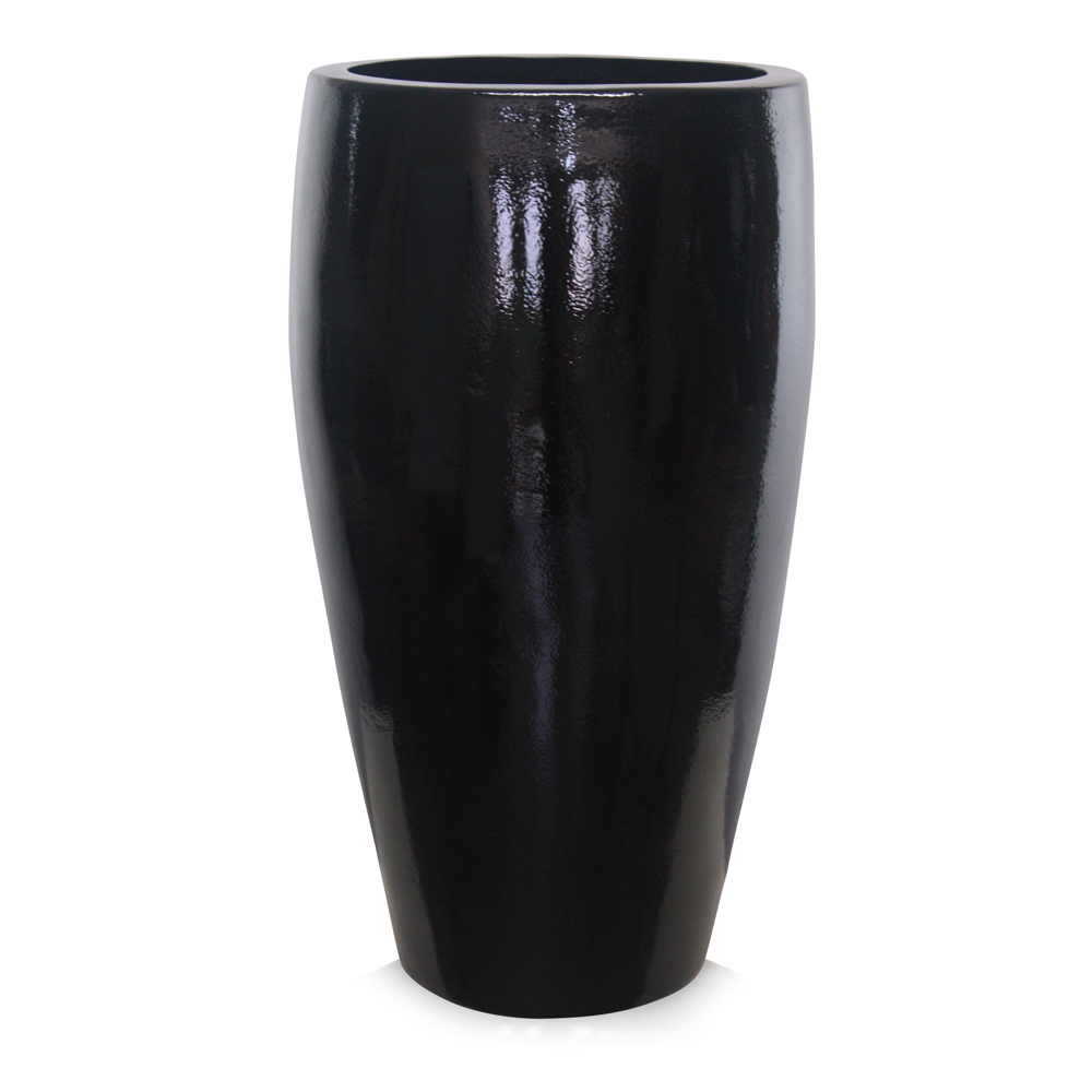 Vaso Esmaltado Fibra Jardim - preto - Imagem 10