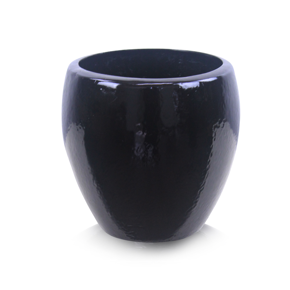Vaso Esmaltado Fibra Jardim - preto - Imagem 11