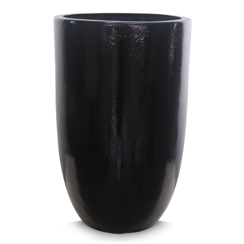 Vaso Esmaltado Fibra Jardim - preto - Imagem 7