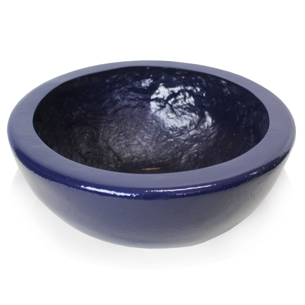 Vaso Esmaltado Fibra Jardim - azul riviera - Imagem 8