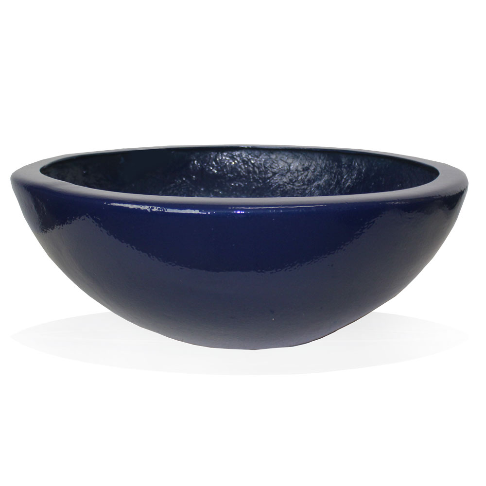 Vaso Esmaltado Fibra Jardim - azul riviera - Imagem 9