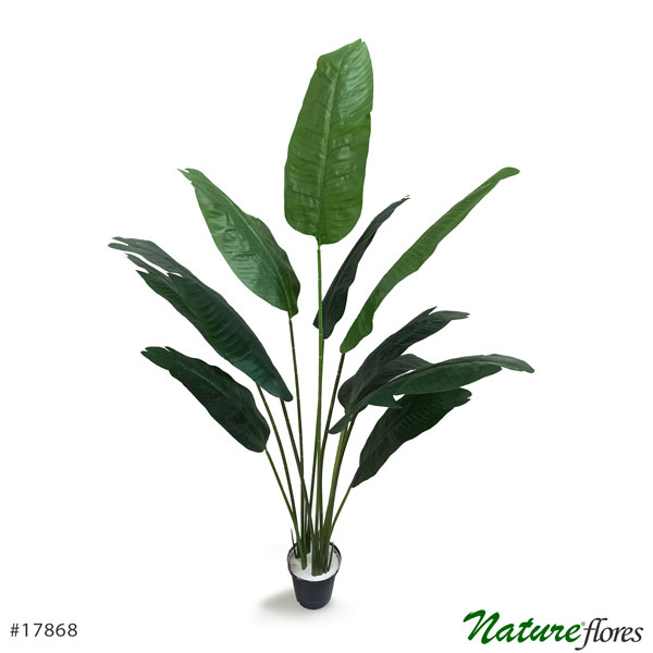 Helicônia Verde Árvore Artificial (1,20m) - Imagem 5