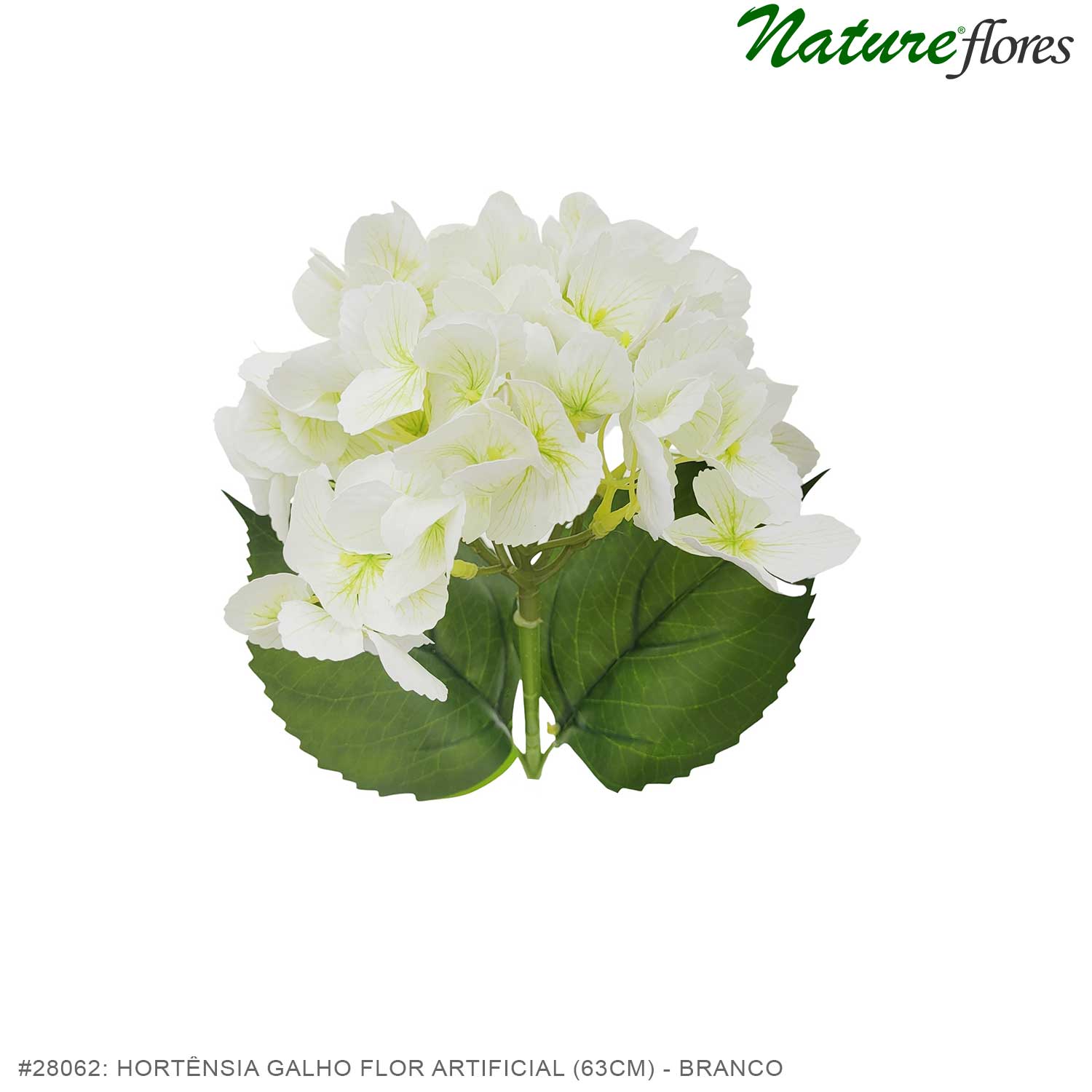 Hortênsia Galho Flor Artificial (63cm) - Imagem 21