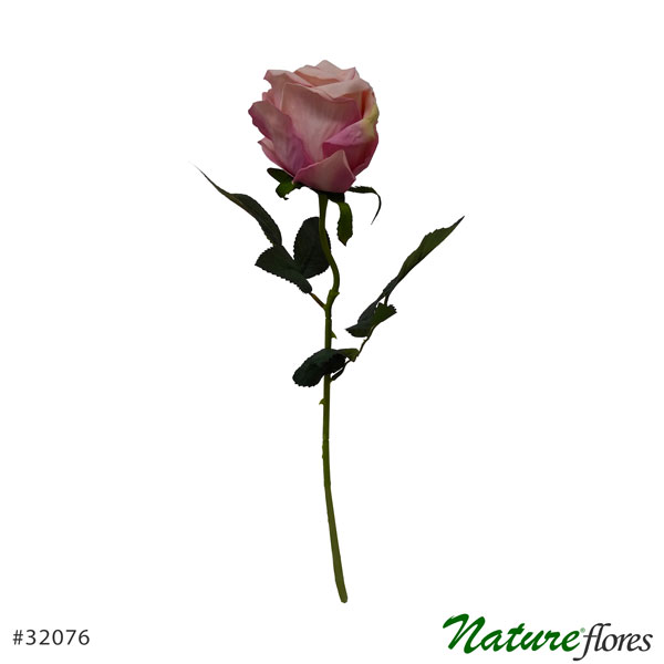 Rosa Aveludada Galho Artificial (50cm) - Imagem 4