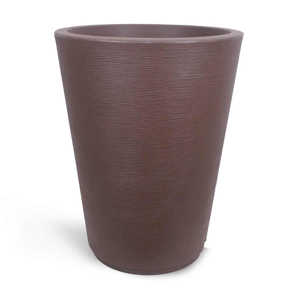 Vaso Top Cônico Grafiato - marrom - Imagem 6