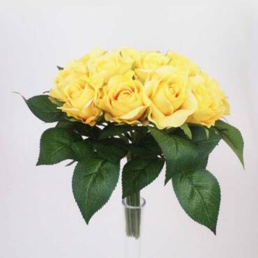 Rosa artificial 12F (24cm)