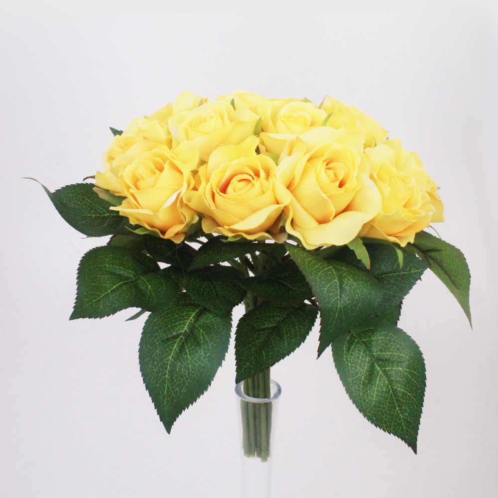 Rosa artificial 12F (24cm)