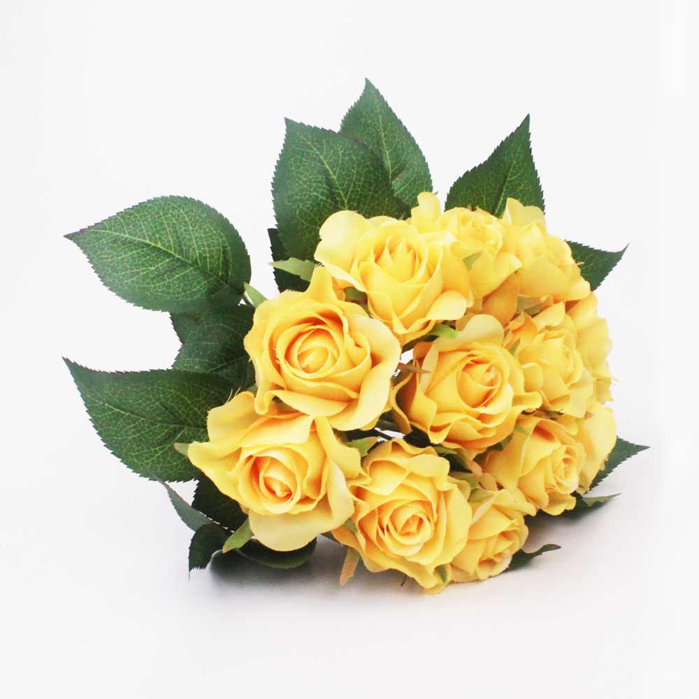 Rosa artificial 12F (24cm) - Imagem 9
