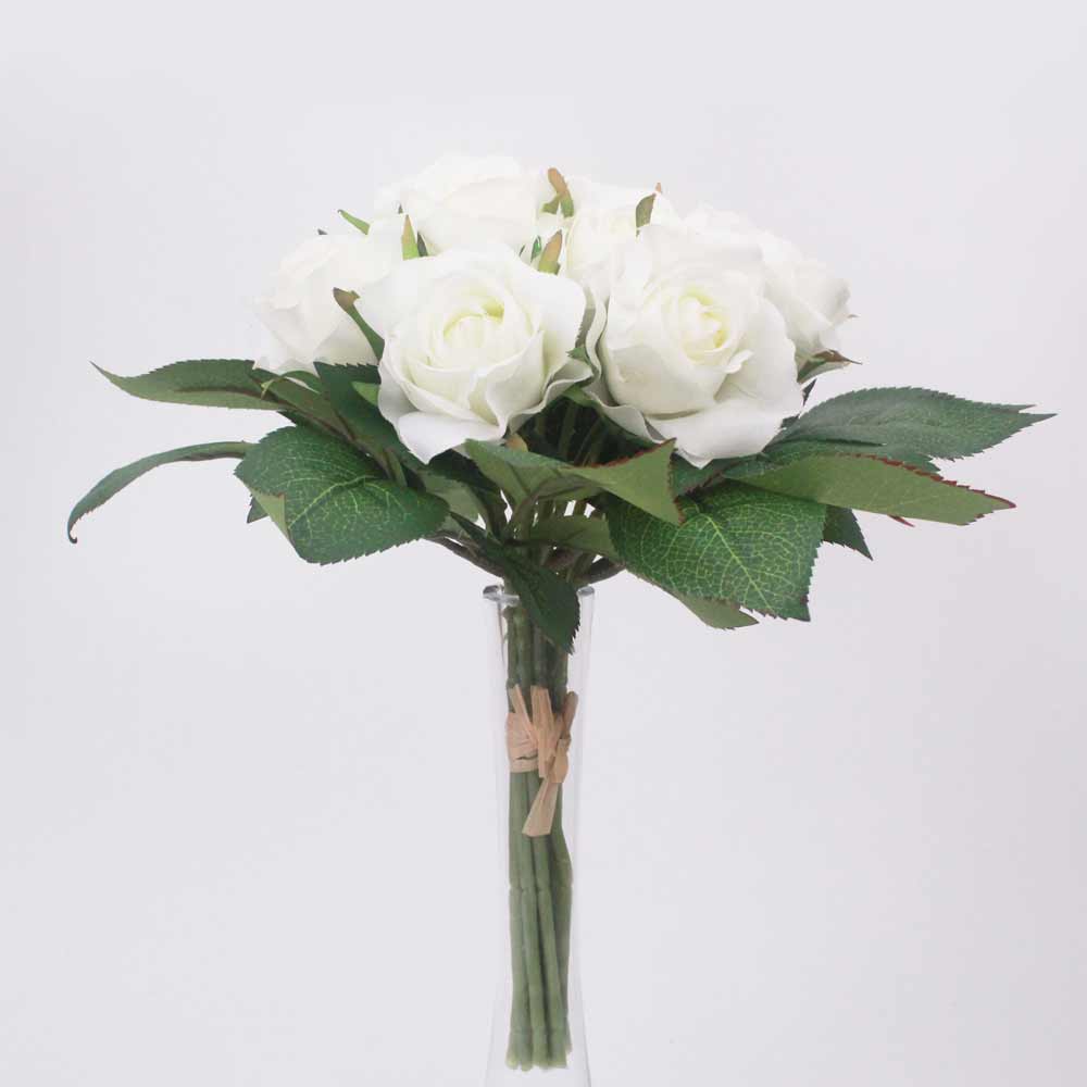 Rosa artificial 12F (24cm) - Imagem 3
