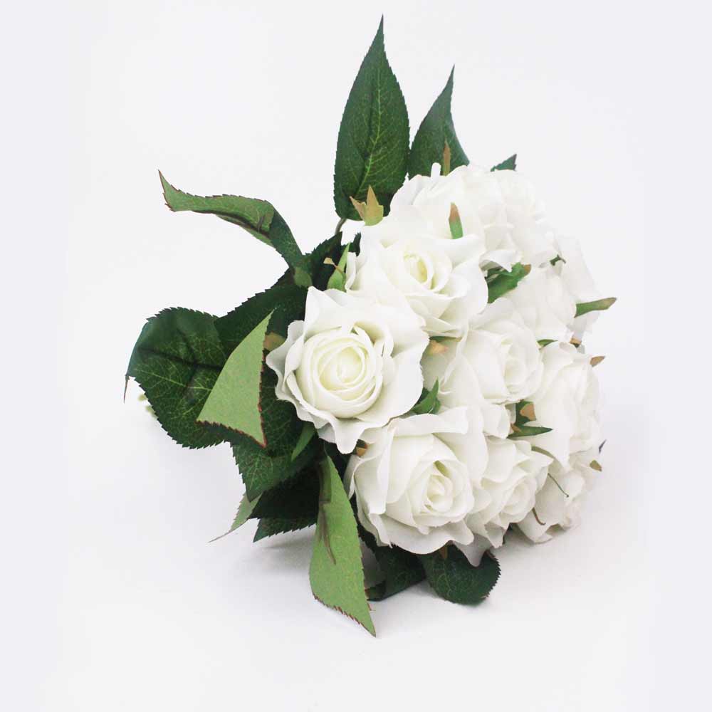 Rosa artificial 12F (24cm) - Imagem 4