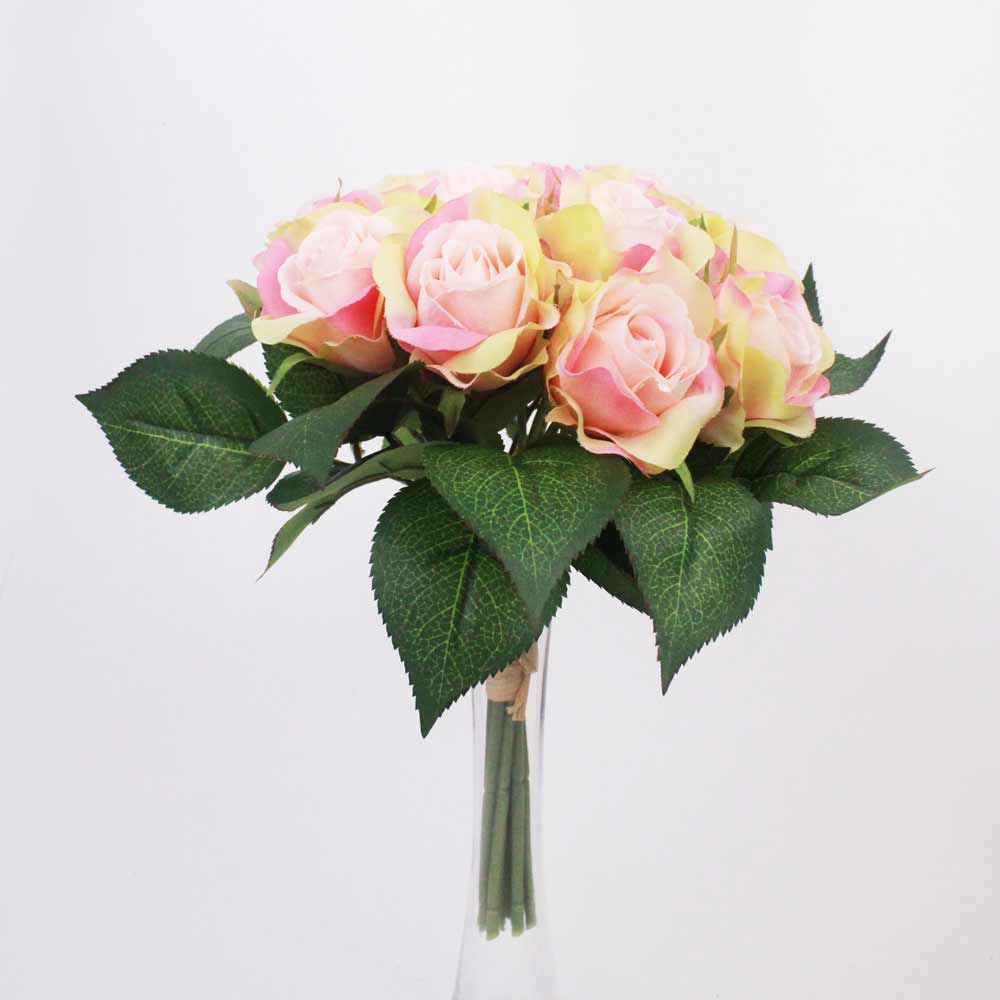 Rosa artificial 12F (24cm) - Imagem 6
