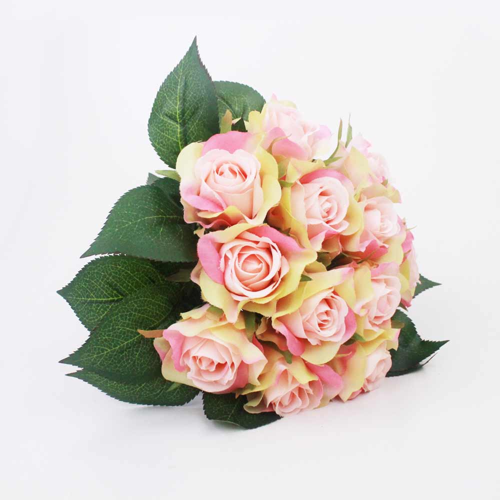 Rosa artificial 12F (24cm) - Imagem 7