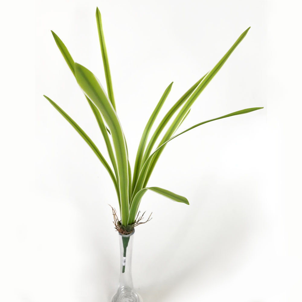 Folha de Orquídea em Silicone 12F (57cm) - branco