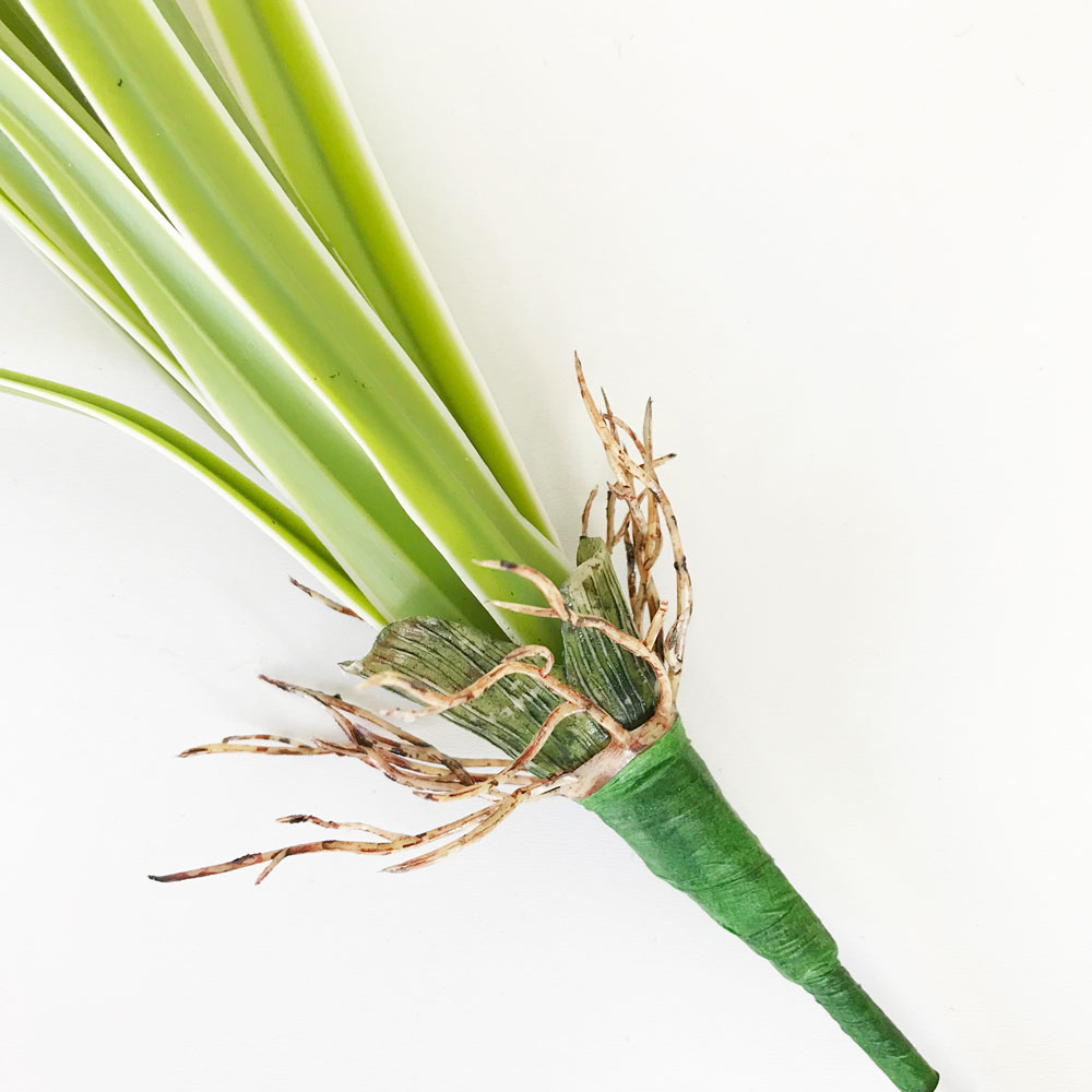 Folha de Orquídea em Silicone 12F (57cm) - branco - Imagem 4
